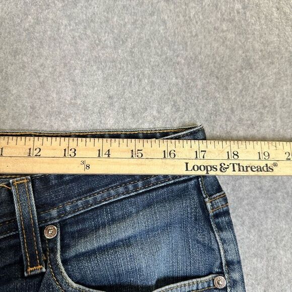 AG Adriano Goldschmied Jeans Mens 36x32 Blue The Graduate Tailored Leg Stretch - Picture 2 of 10